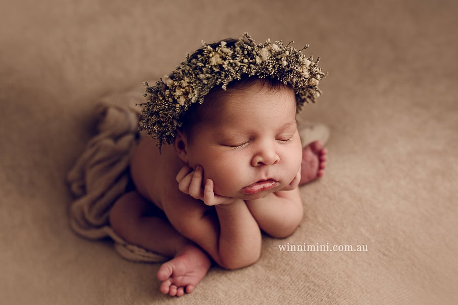 winni mini newborn baby babies older birth maternity family families photography photographer photo photos tanha basile winni mini Gold Coast ayla