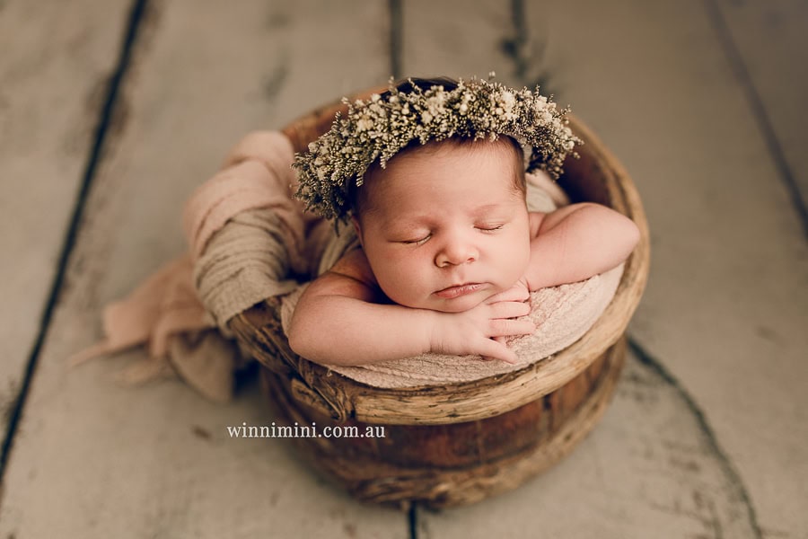 winni mini newborn baby babies older birth maternity family families photography photographer photo photos tanha basile winni mini Gold Coast ayla