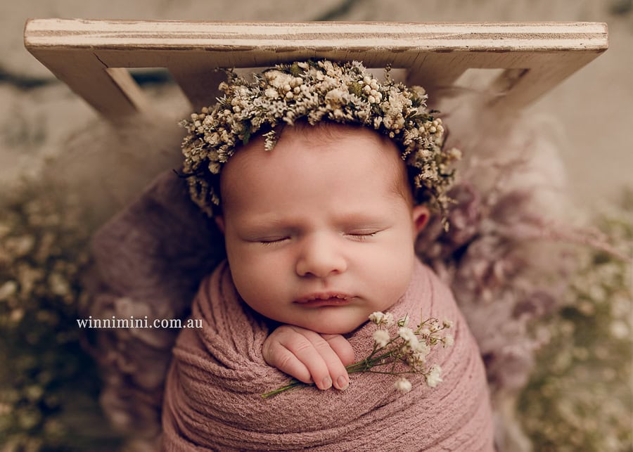 winni mini newborn baby babies older birth maternity family families photography photographer photo photos tanha basile winni mini Gold Coast ayla-1