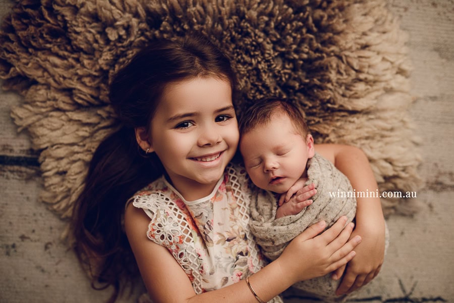 newborn baby family photographer gold coast brisbane babies