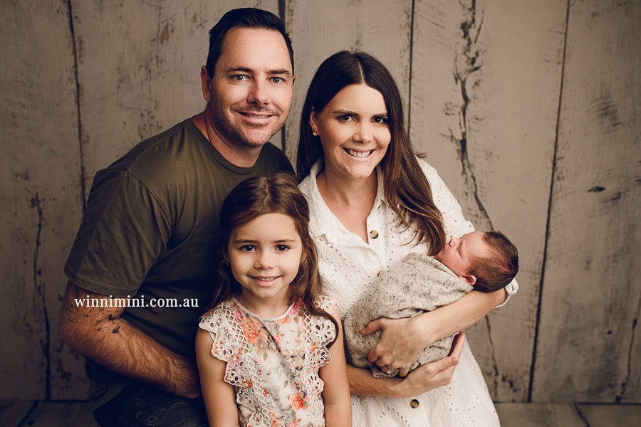 newborn baby family photographer gold coast brisbane babies