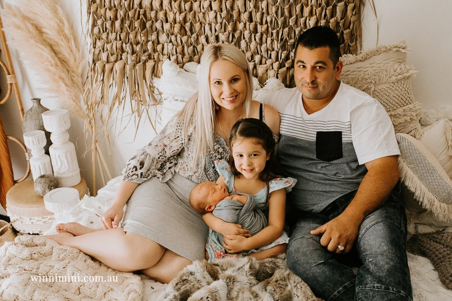newborn baby family photographer tanha photography photograph photos photo babies gold coast brisbane the best family picture pictures tanha basile winni mini