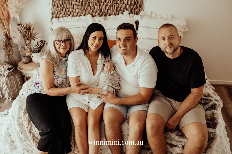newborn family baby family photos photography pindara bunting obstetrician mater mothers