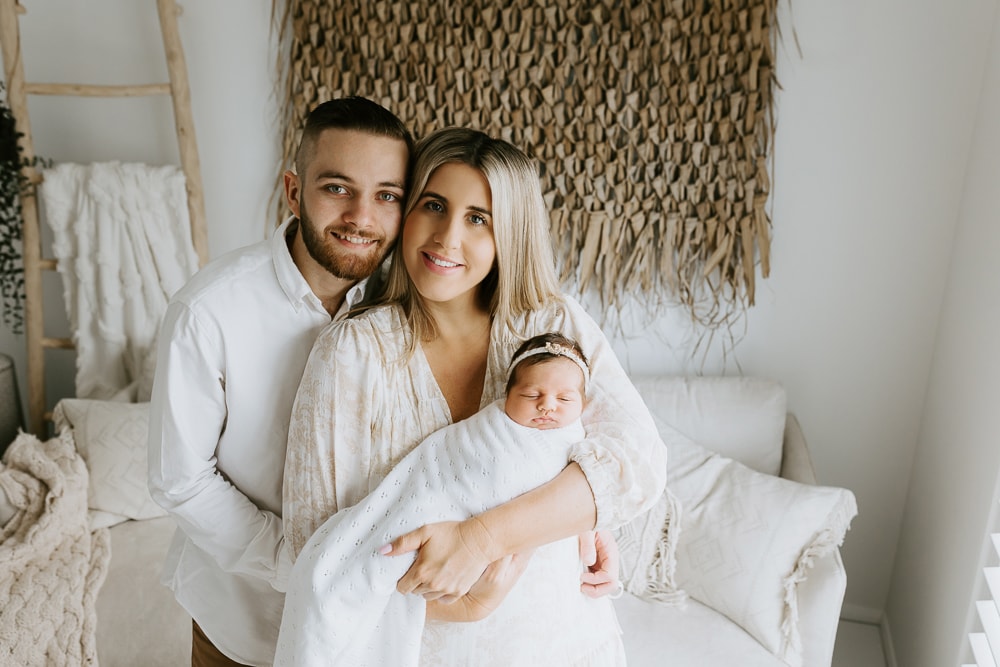 Newborn baby family maternity pregnancy photos photographer photography gold coast Brisbane Baby Bunting-1