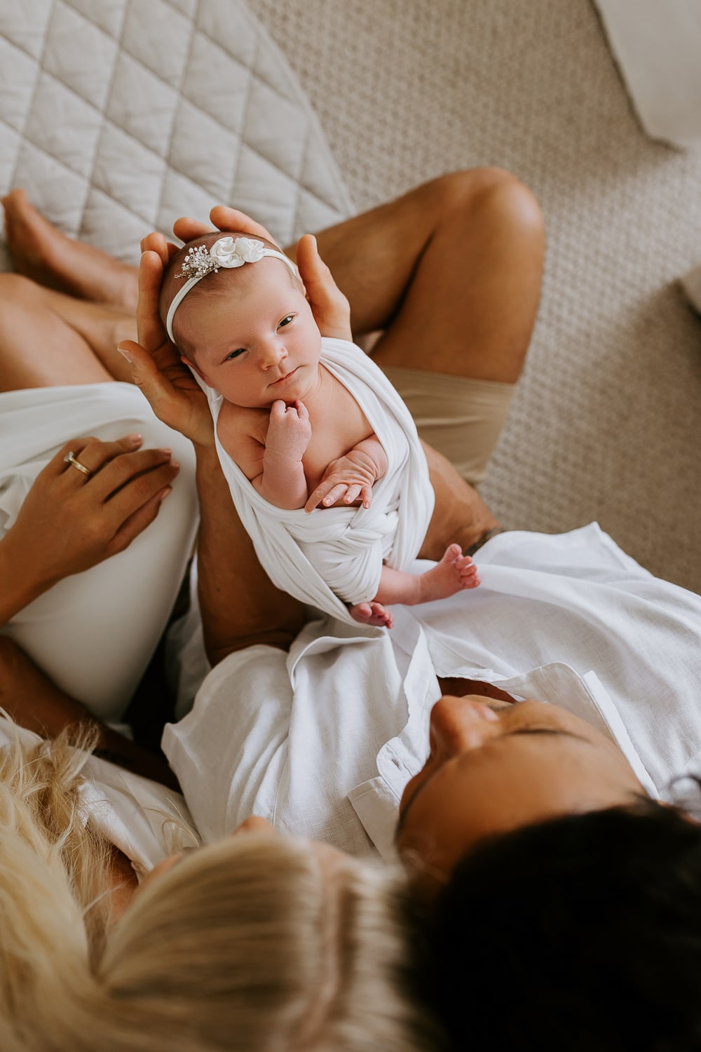 Newborn baby family pregnancy maternity photography photographer gold coast brisbane beach sunset photos Winni & Mini-3