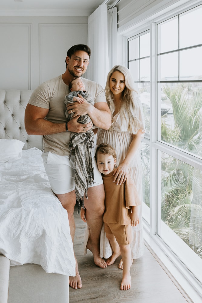 Newborn baby family pregnancy maternity photographer gold coast